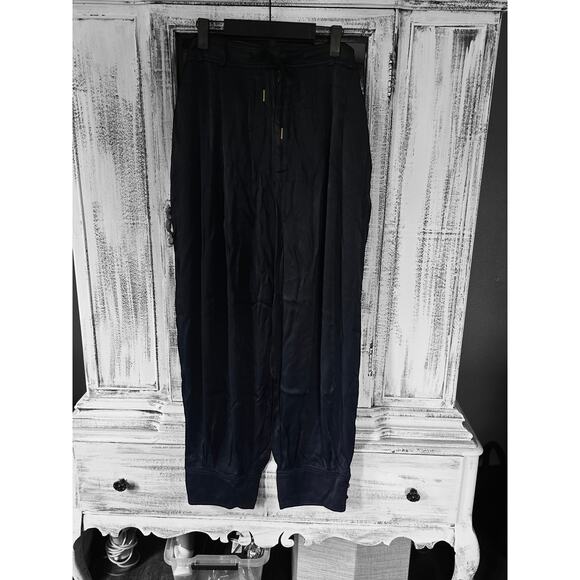 Anthropologie Silky Cuffed Barrel Pants - New XL - Picture 5 of 5